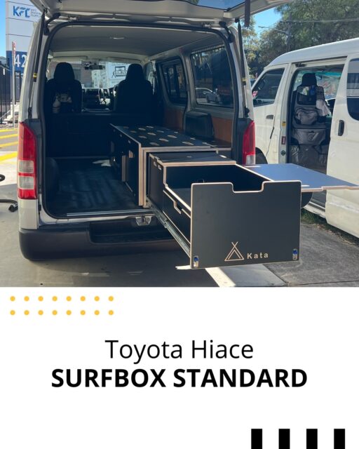 The Surfbox is built for those who live adventure without limits.🔥
Designed to fit vehicles with 1100 mm. or 1200 mm between wheel arches, it’s the perfect companion for travelling light, organised, and ready for anything.
✔ Pull-out kitchen for a double burner stove + a convenient benchtop for cooking on the road.
✔ Cutlery drawer to keep all your essentials right where you need them.
✔ Sleeping space that expands to a spacious double bed or slides out for storage of larger gear.
✔ Includes driver-side wheel arch cover.
The Surfbox is the go-to solution for transporting boards, long gear and all your adventure essentials.😊
Get ready to hit the waves, conquer the slopes or explore the outdoors with total freedom.💯❤️
.
.
.
.
.
.#surfbox #katasufbox #toyotahiace #katatoyota #hiace #vanbuild #australiavanlife #fitoutvan #camperconversion #camperlife #nomadlife #VanLife #campervan #VanLife #TravelEssentials #fullconversion #vanconversion #vanlifevirals #campervanconversion #tinyhome #homeonwheels #vanlifeideas #offgrid #outdoorliving #roadtrip
