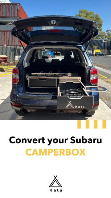 The only kit designed to convert your #Subaru SUV 😎🚐

Meet our CamperBox — built for quick getaways and life on the road ✨

🚚 Shipping Australia-wide
🔧 DIY installation in just 20 minutes

👉 Available at katacamperbox.com
.
.
#SubaruOutback #SubaruForester #SubaruXV #Katacamperbox