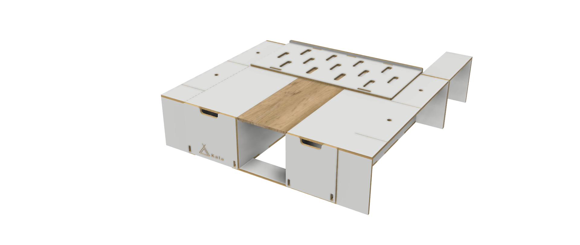 Vanbox 1200 LWB – 1200mm with Table - Image 4