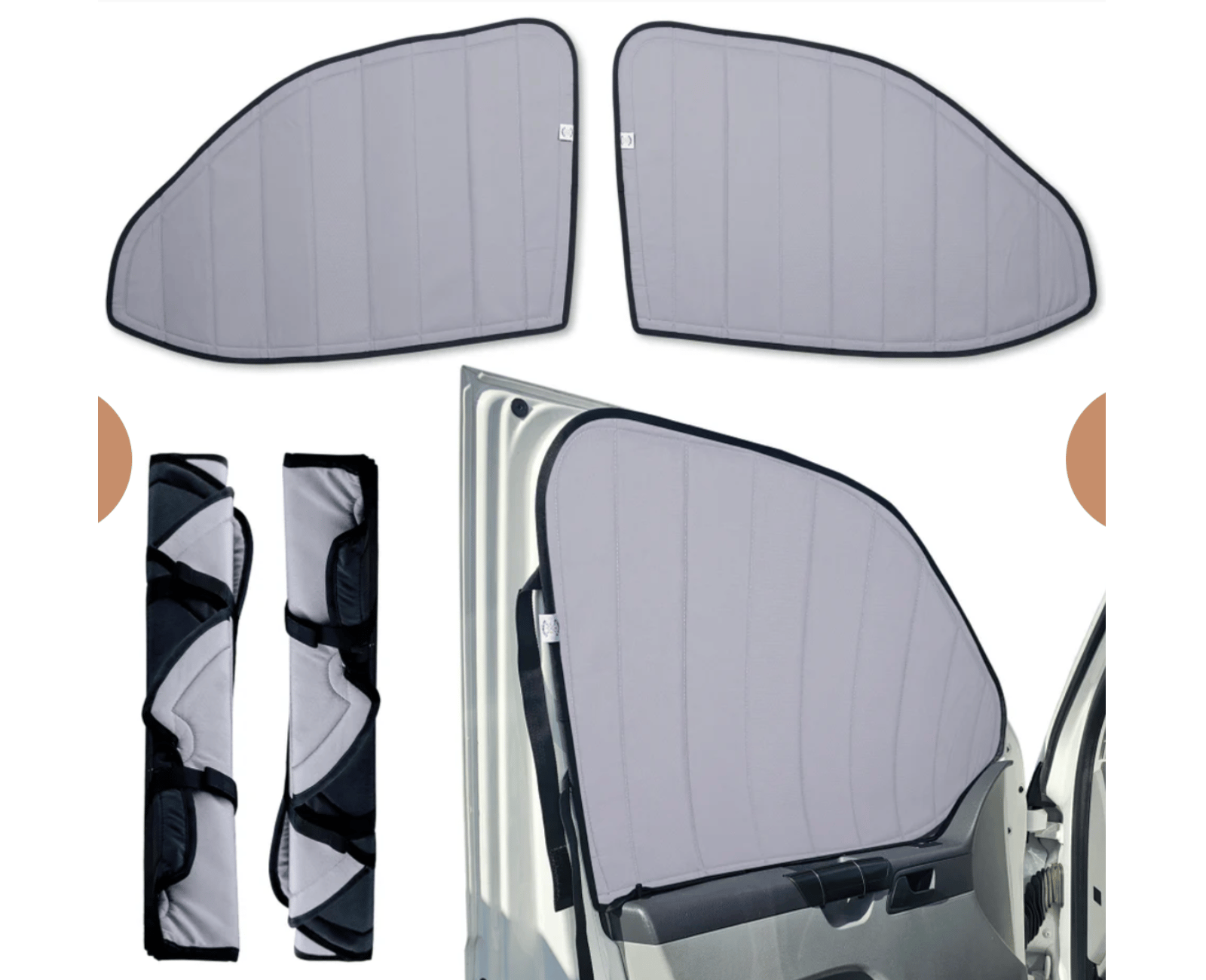 Insulated Window Cover Driver/Passenger VW